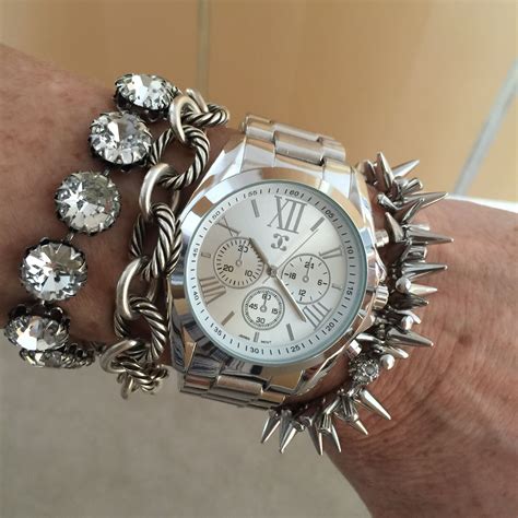 michael kors watch arm candy